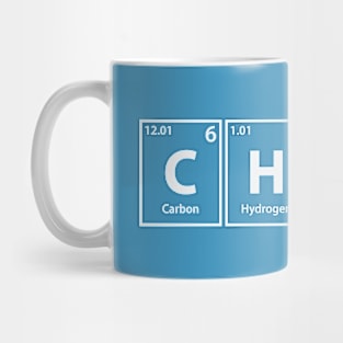 China (C-H-I-Na) Periodic Elements Spelling Mug